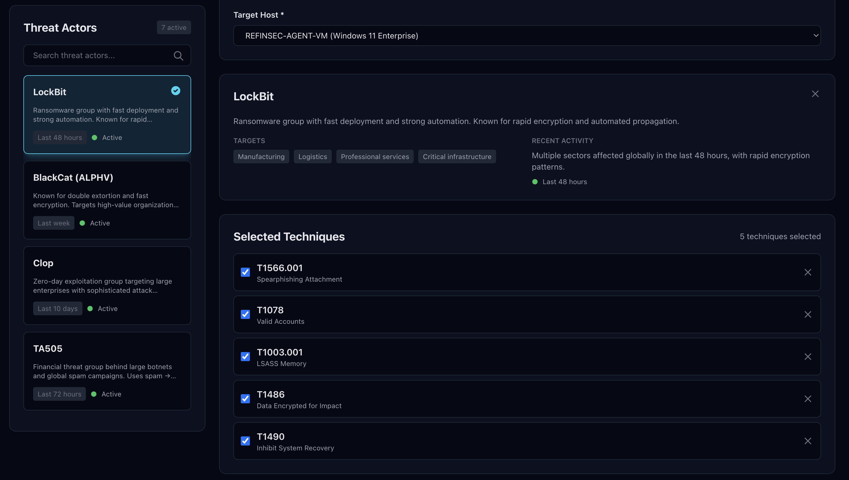 Create Campaign Interface